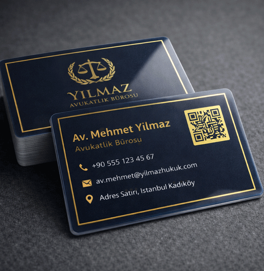 PVC Kaplı Kartvizit