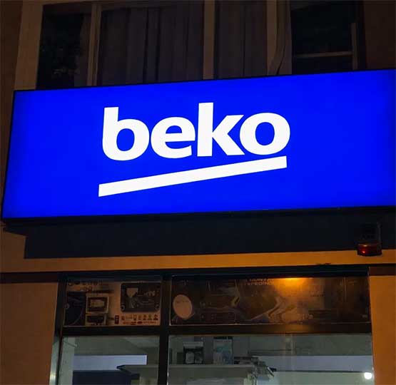 Işıklı Vinil Germe Tabela