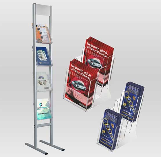 Broşür ve Katalog Standları