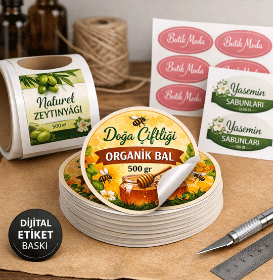 Dijital Etiket Baskı