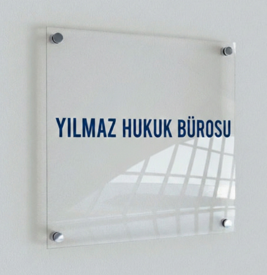 Uzatma Ayak Pleksi Tabela