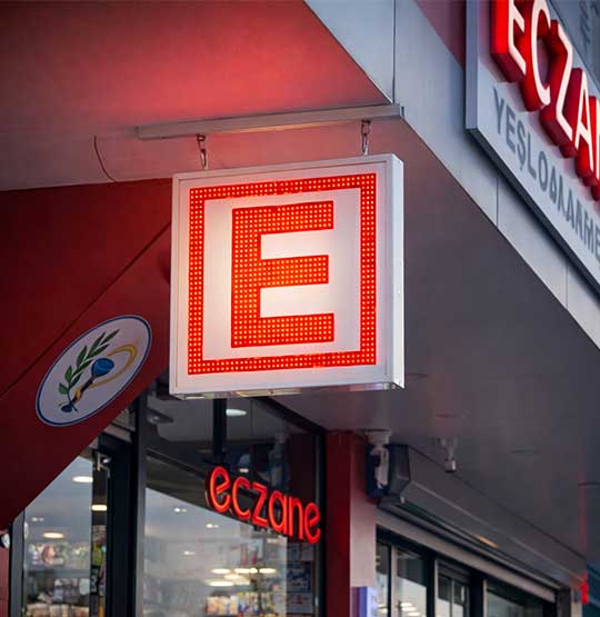 Eczane E Led Tabela